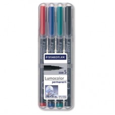Foliopis kpl. 4 szt. Lumocolor Permanent Staedtler - MAK 016